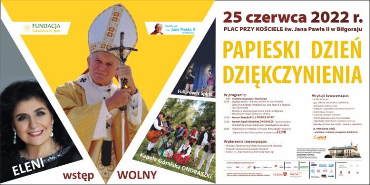 Biłgoraj: Papieski Dzień Dziękczynienia już w sobotę