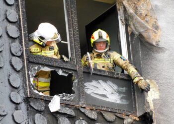 Lublin. Straty liczone są w milionach. Znana jest prawdopodobna przyczyna pożaru wieżowca