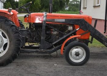 Na przejażdżkę pojechał skradzionym traktorem