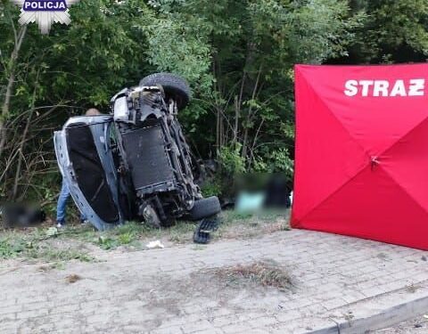 Wypadek! Zginęło dwie osoby