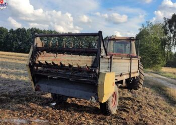 Tragiczny wypadek podczas prac polowych. Nie żyje 51-latek