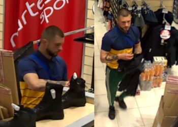 Lublin: Policja poszukuje złodzieja ubrań