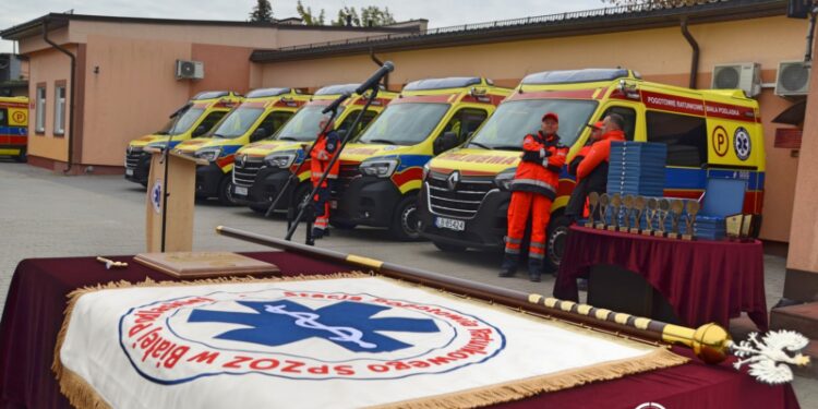 Obchody Dnia Ratownictwa Medycznego w Białej Podlaskiej.