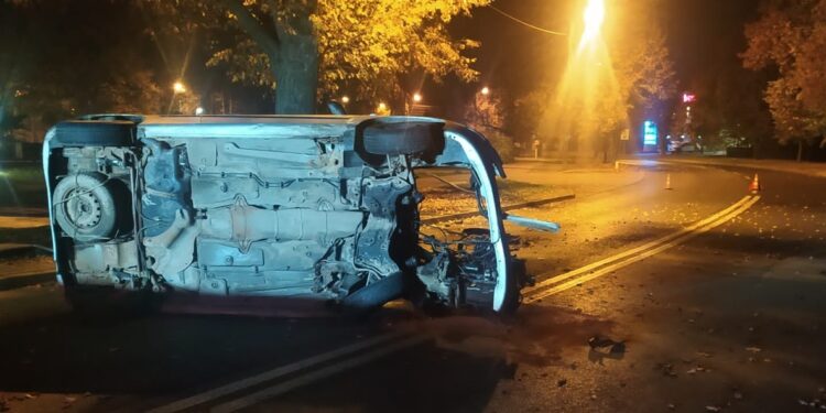 Puławy: Z auta wypadł silnik