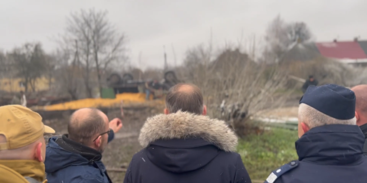 Prezydent Andrzej Duda przyjechał do Przewodowa