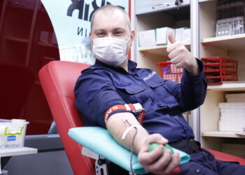 Oddali prawie 10 litrów krwi