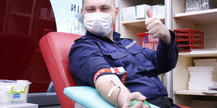 Oddali prawie 10 litrów krwi