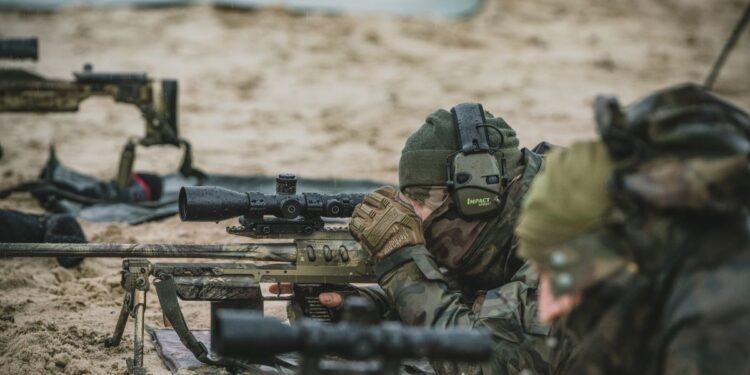 Lubelscy terytorialsi ćwiczą na poligonie w Nowej Dębie