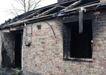 Pożar w sylwestrowe popołudnie