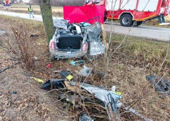 Kolejny tragiczny wypadek. Młody mężczyzna prawo jazdy miał od prawie dwóch miesięcy