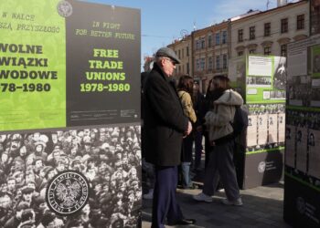 Wystawa „W walce o lepszą przyszłość. Wolne Związki Zawodowe 1978-1980” dotarła do Lublina