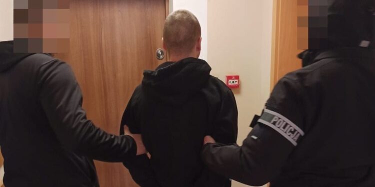 Był poszukiwany do odbycia kary. Kryjówkę wskazał policjantom jego kot