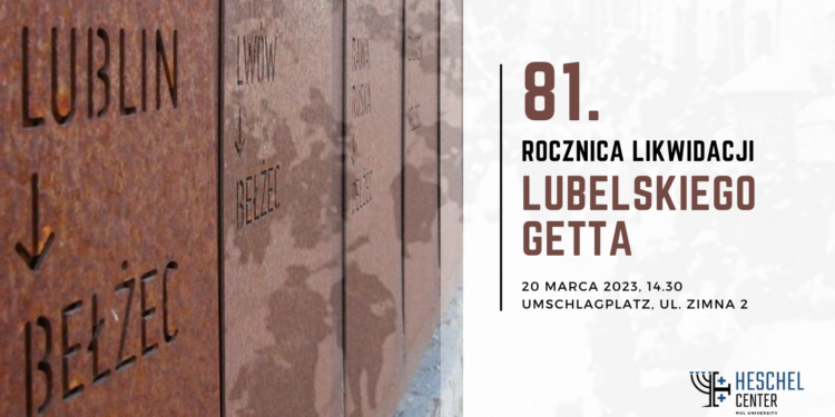 Upamiętnią ofiary lubelskiego getta