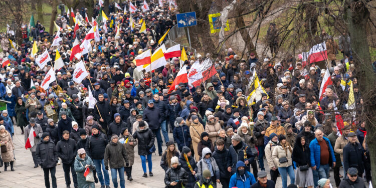 Papieski Marsz Wdzięczności. KUL upamiętnił 18. rocznicę śmierci św. Jana Pawła II