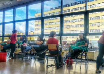 Na Politechnice Lubelskiej oddali już 481,9 l krwi. Jutro kolejna akcja