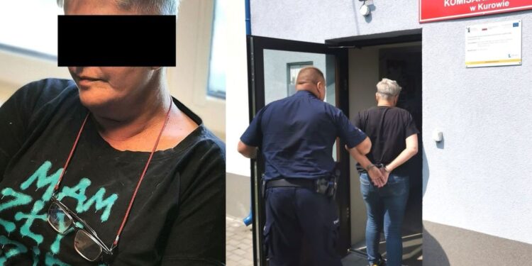 Znowu prowadziła na podwójnym gazie. Tym razem podała dane siostry