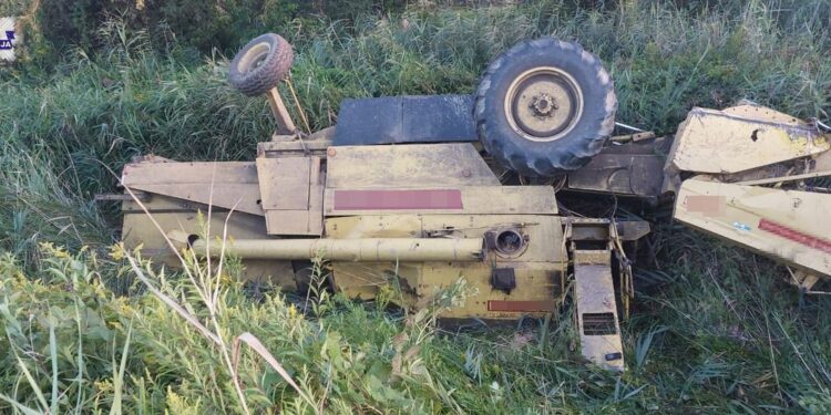 Tragedia pod Annopolem. Rolnika przygniótł kombajn