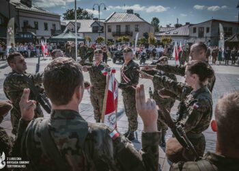 69 ochotników złożyło przysięgę wojskową w Łęcznej