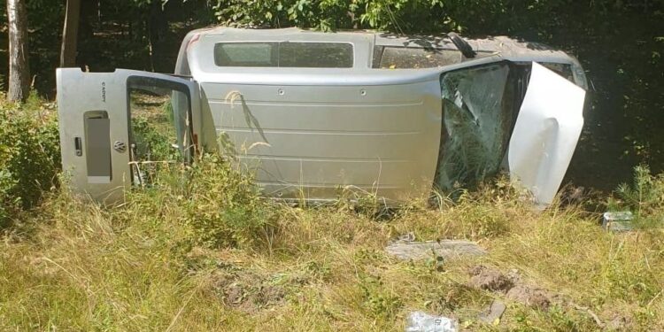 Wypadek na DK82. Kobieta jechała zbyt szybko