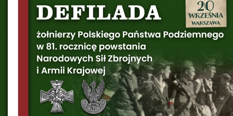 Ogólnopolskie uroczystości 81-lecia Narodowych Sił Zbrojnych