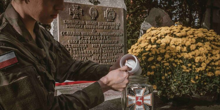 Uczcili pamięć poległych żołnierzy Armii Krajowej i podziemia niepodległościowego