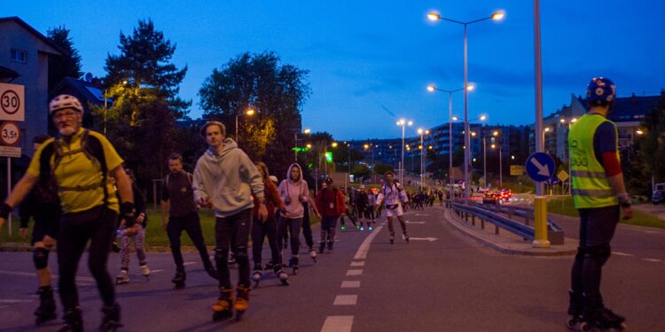 Rolkarskie zakończenie sezonu w Lublinie
