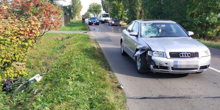 Śmiertelne potrącenie rowerzysty w powiecie ryckim