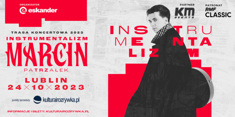 Po ogromnym sukcesie pierwszej polskiej trasy Marcin Patrzałek wraca na scenę z kolejnym projektem!