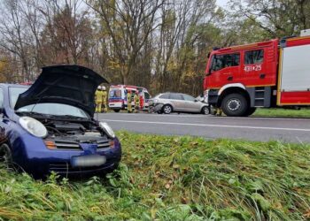 Dwie groźne kolizje w powiecie krasnostawskim