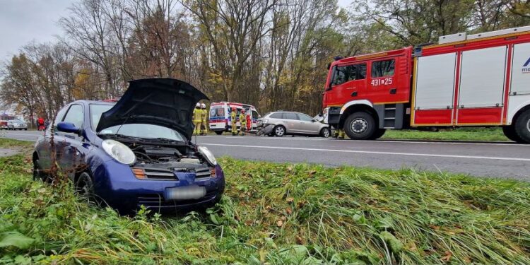 Dwie groźne kolizje w powiecie krasnostawskim