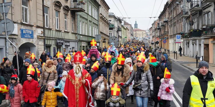 Ulicami Lublina przejdzie Orszak Świętego Mikołaja