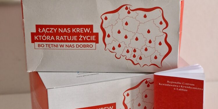 Twoja krew może pomóc uratować ludzkie życie. Publikujemy harmonogram akcji poboru krwi