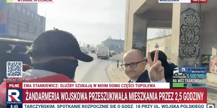 Białoruskie standardy. Zatrzymanie posła Dariusza Mateckiego przez ABW na ulicy.